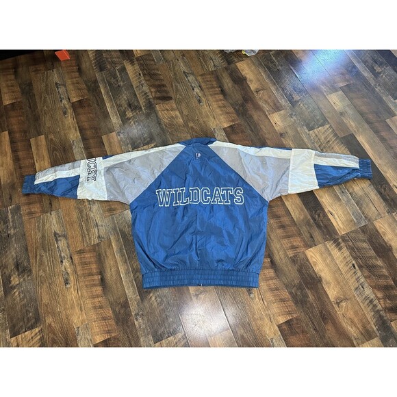 Vintage 90's Pro Player Kentucky Wildcats Light Jacket Track Top Mens Blue Sz XL - Picture 2 of 8